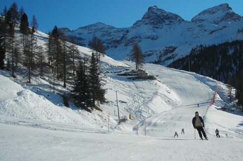 Piste rosse Monterosaski - Ostafa 1 - Champoluc