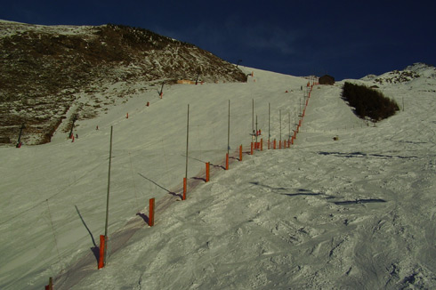 Pista slalom speciale olimpiadi 1992 - Stade - Les Menuires