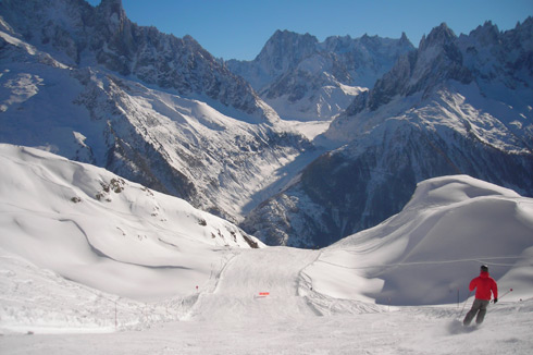 Piste Chamonix - Crochues