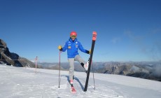 STELVIO - Innerhofer torna sugli sci dopo l’infortunio 