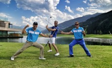 ZILLERTALL - I campioni dello sci si ritrovano sul campo da golf - FOTOGALLERY