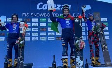 CAREZZA - Bormolini e Coratti, doppietta azzurra nello snowboard gigante parallelo