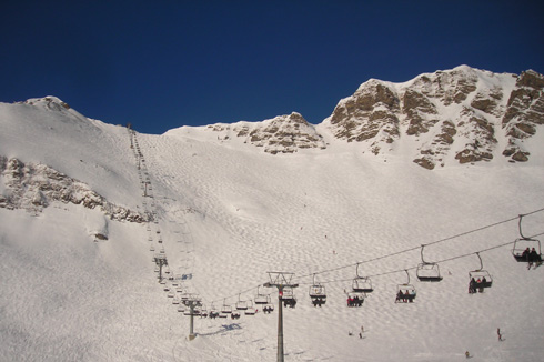 Swiss Wall - Il muro svizzero nel comprensorio sciistico Portes du Soleil