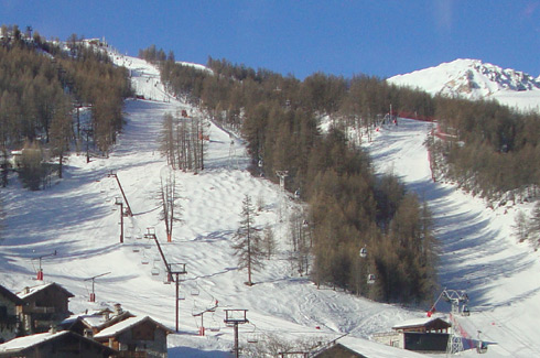 Pista Coppa del Mondo di discesa libera Val d'Isere - OK