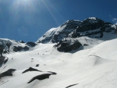 Freeride lungo la Valle dei Vitelli, Ghiacciai dello Stelvio
