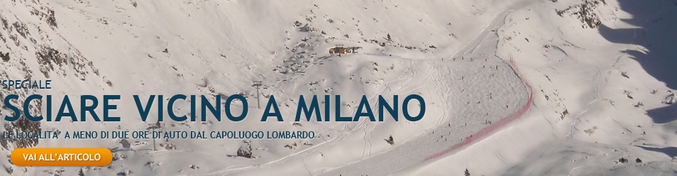 sciare vicino a milano
