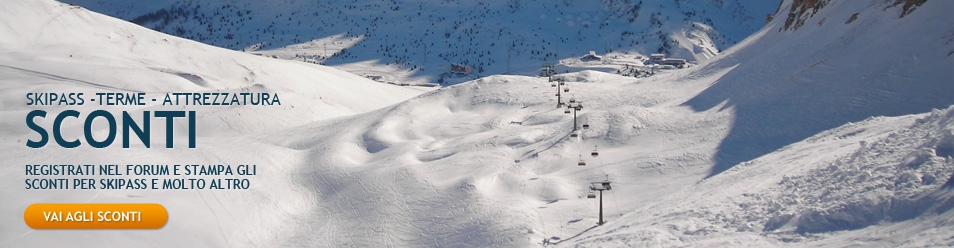 Sconti sugli skipass