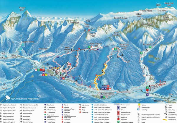 VECCHIA SKI MAP TARVISIO.jpg (506.26 KiB) Visto 4637 volte Vecchia ski Map Tarvisio senza il collegamento alto con il Lussari...