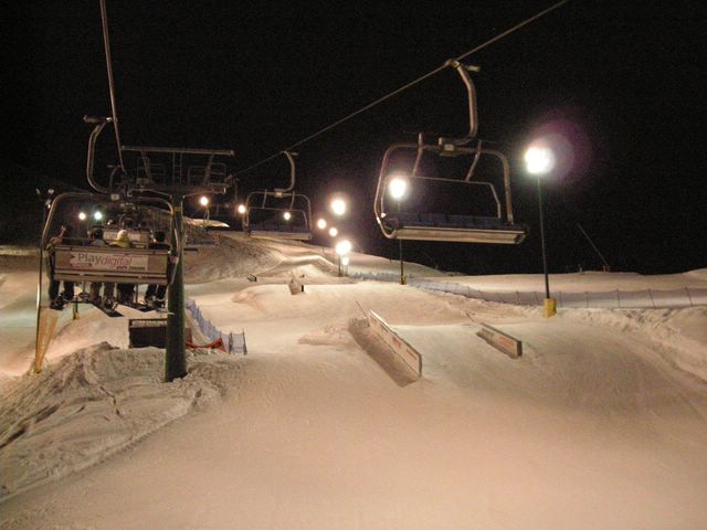 La zona rail....praticamente infinita. Quella fotgrafata è solo una parte.