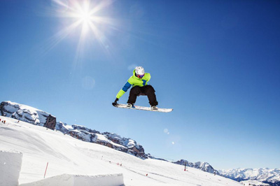 snowpark in trentino