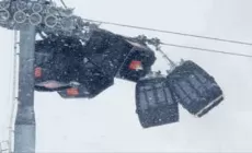 ZILLERTAL - Tempesta fa scontrare le cabine, nessun ferito