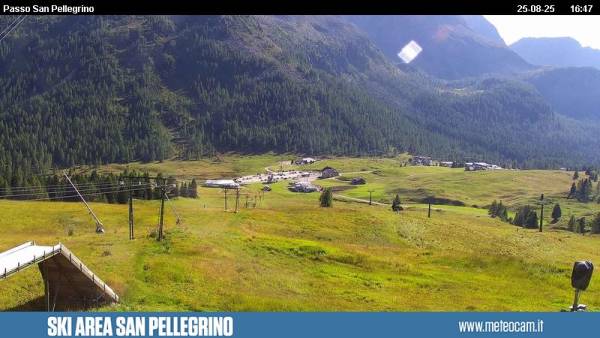 Webcam piste passo San Pellegrino