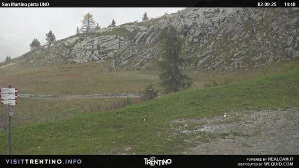 Webcam San Martino di Castrozza, pista Uno