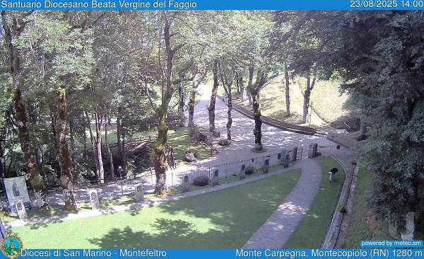 WEBCAM EREMO MONTE CARPEGNA
