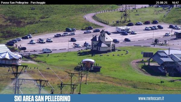 Webcam piste passo San Pellegrino