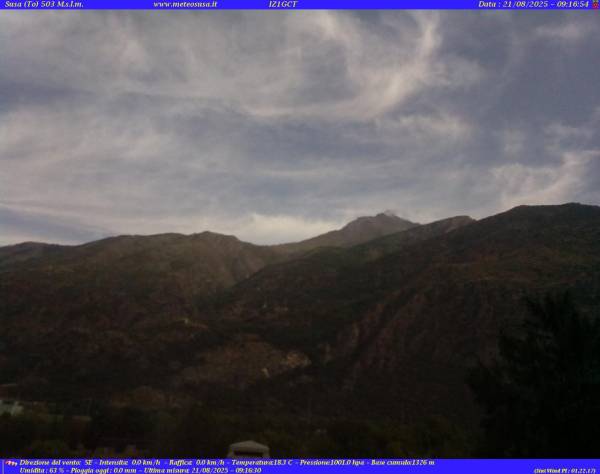 Webcam a Susa