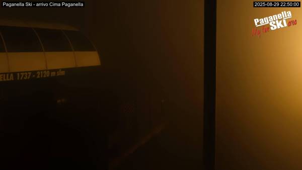 Webcam Andalo arrivo Cima Paganella