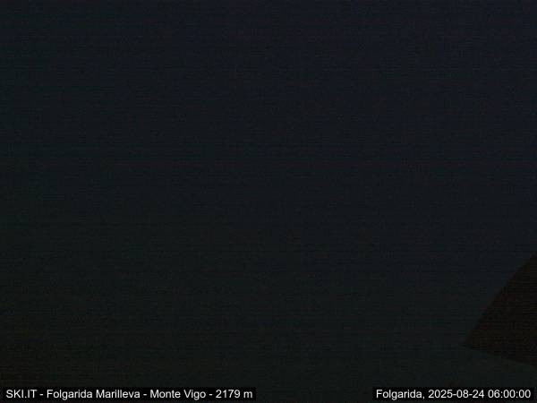 Webcam Folgarida Marilleva Monte Vigo vista Ortles Cevedale