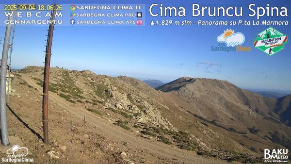 Webcam Fonni Bruncuspina Cima