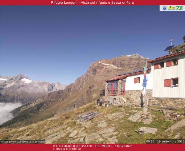 Webcam rifugio Longoni