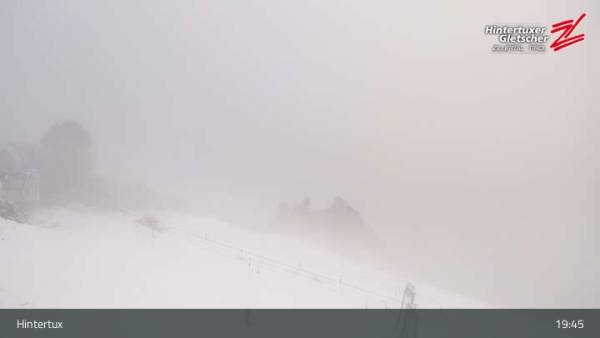 Webcam Hintertux Gefrorene Wand