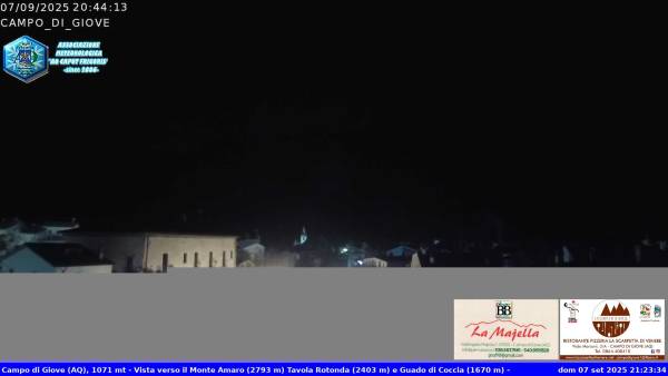 Webcam campo di Giove