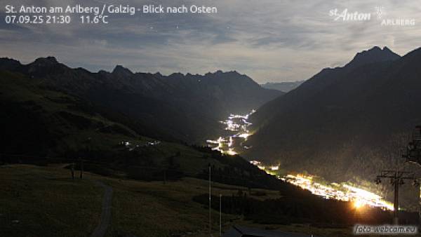 Webcam St. Anton Galzig