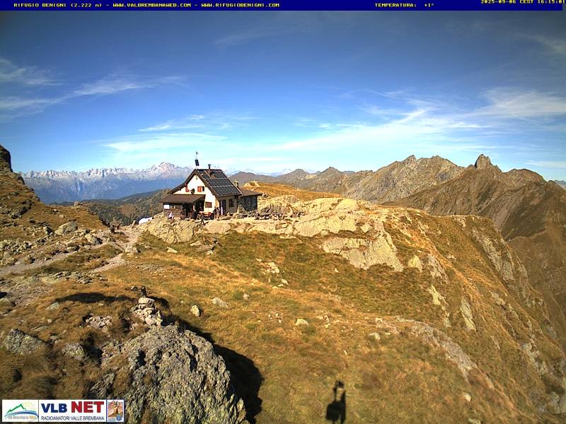 webcam rifugio Benigni