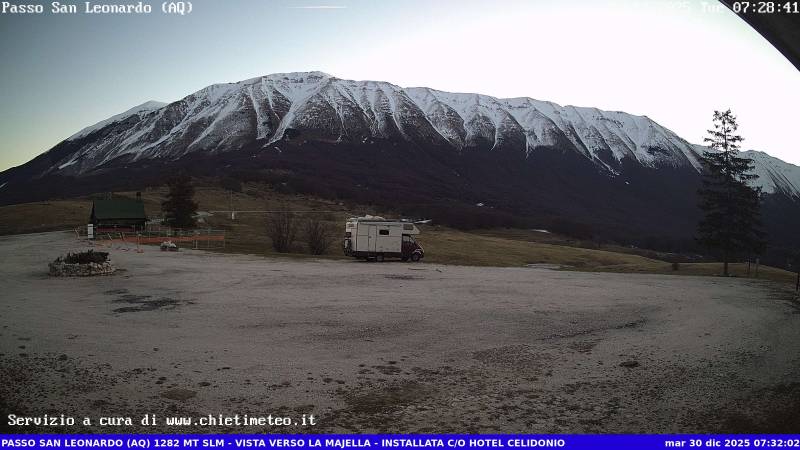 Webcam Passo San Leonardo