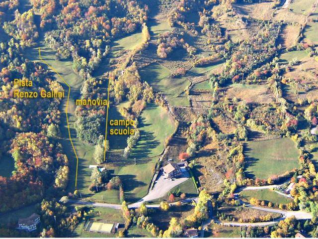 Cartina piste sci Bobbio Passo Penice