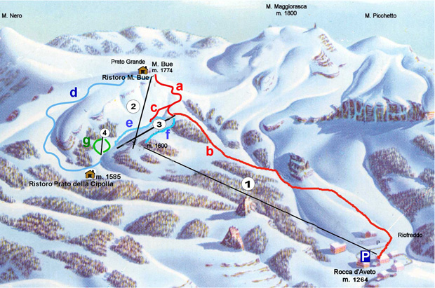 Skimap Santo Stefano d'Aveto