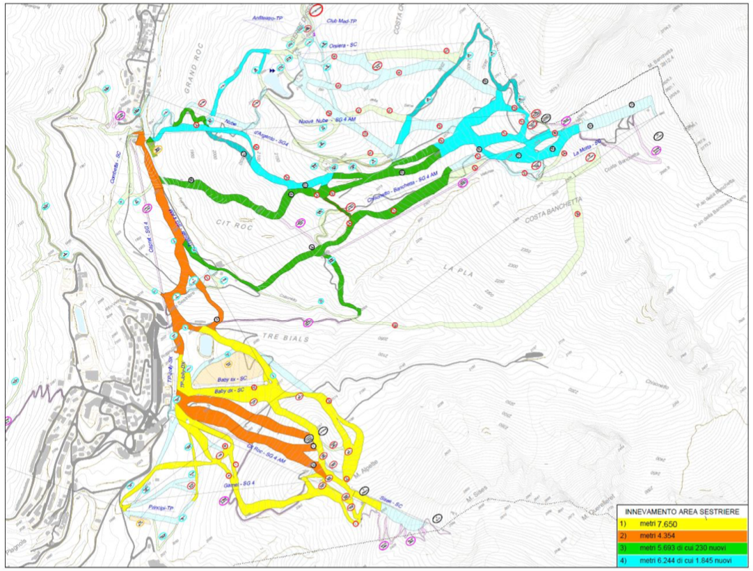 Innevamento Sestriere