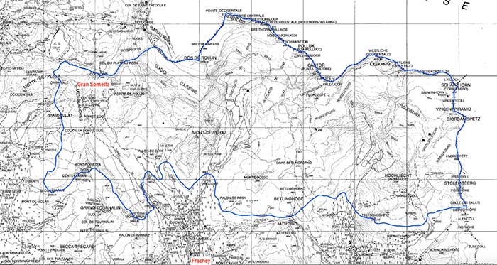 Natura 2000 ghiacciai monterosa