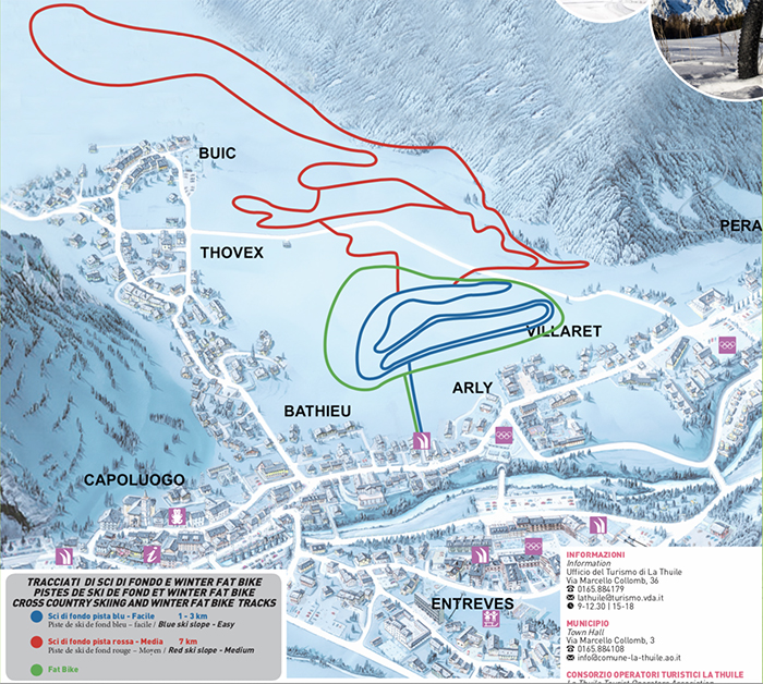 SKIMAP FONDO LA THUILE