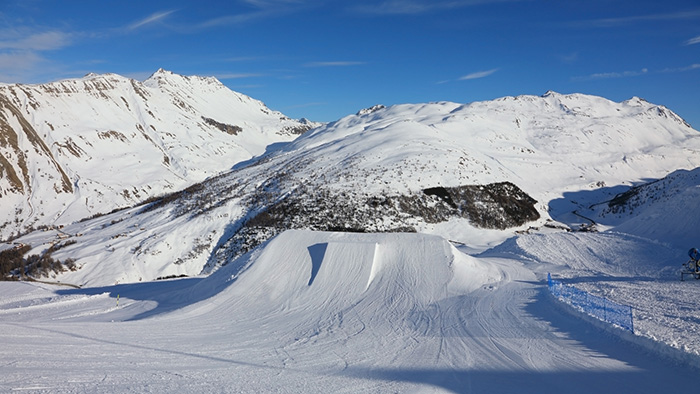 mottolino snowpark