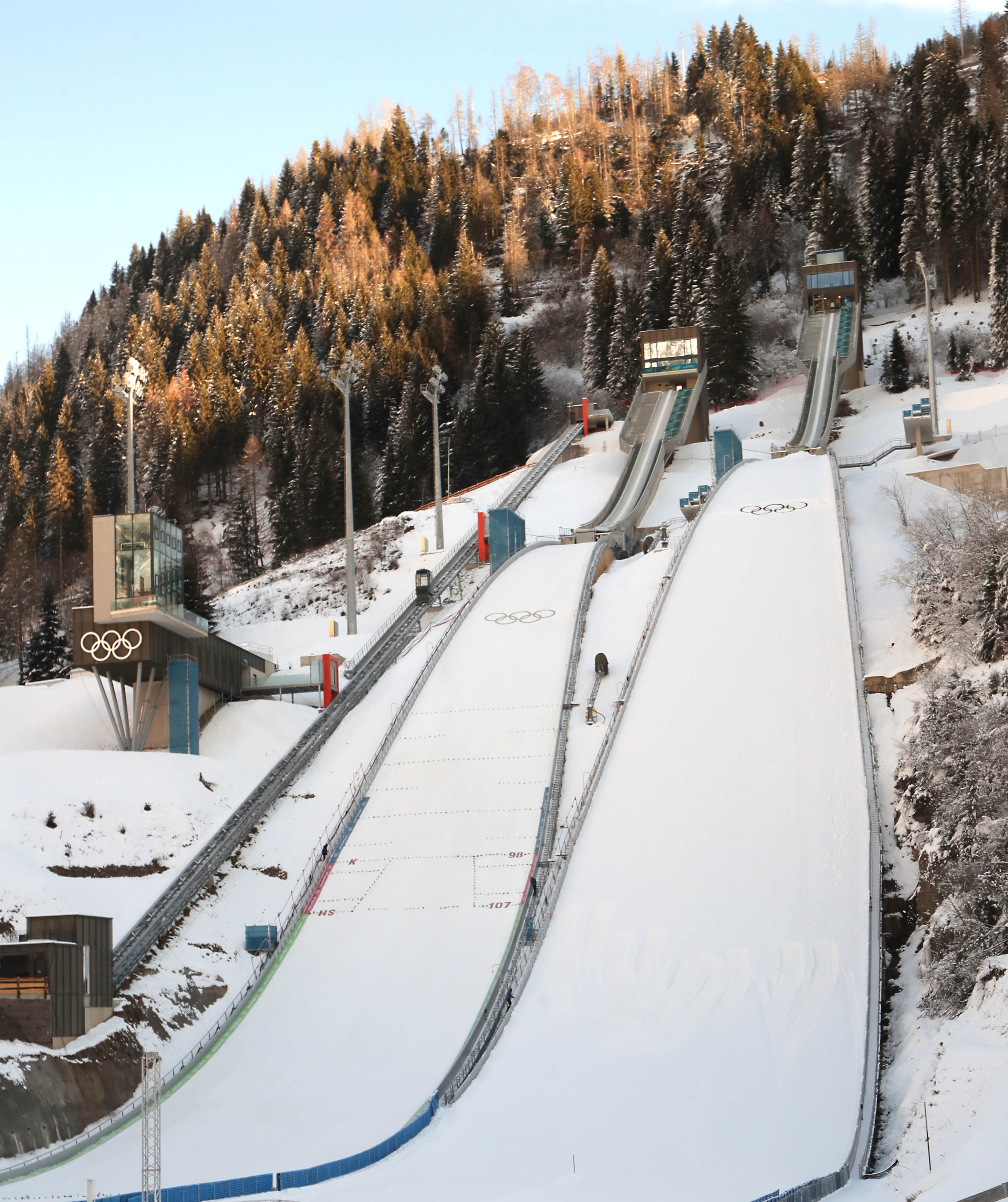 Predazzo, trampolini salto