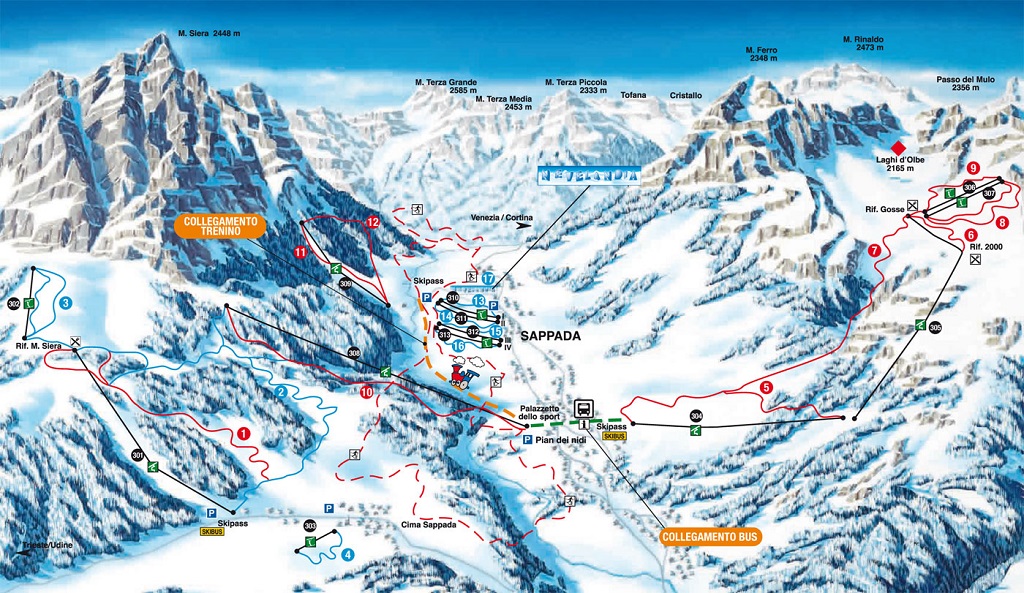 sappada skimap old