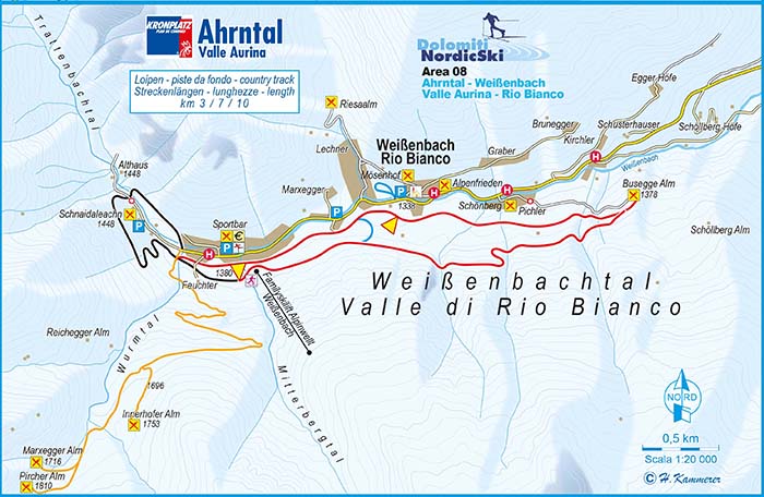 mappa fondo rio bianco arnthal