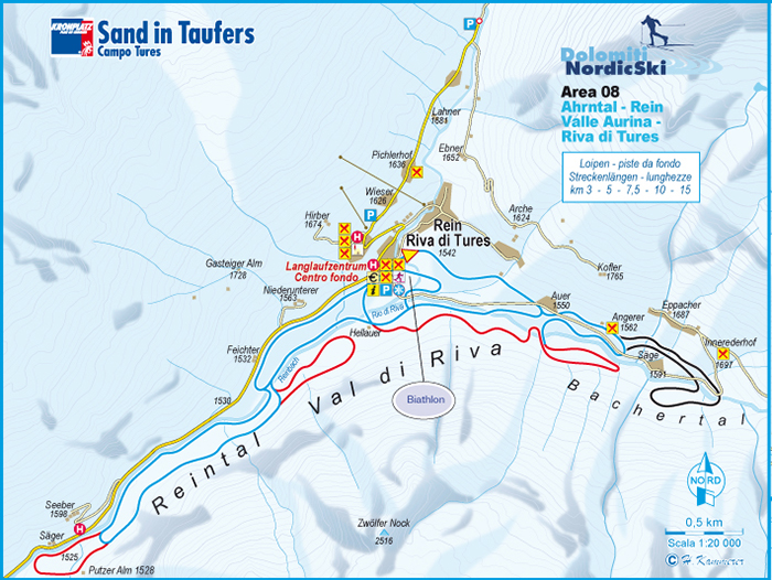 sci fondo campo tures