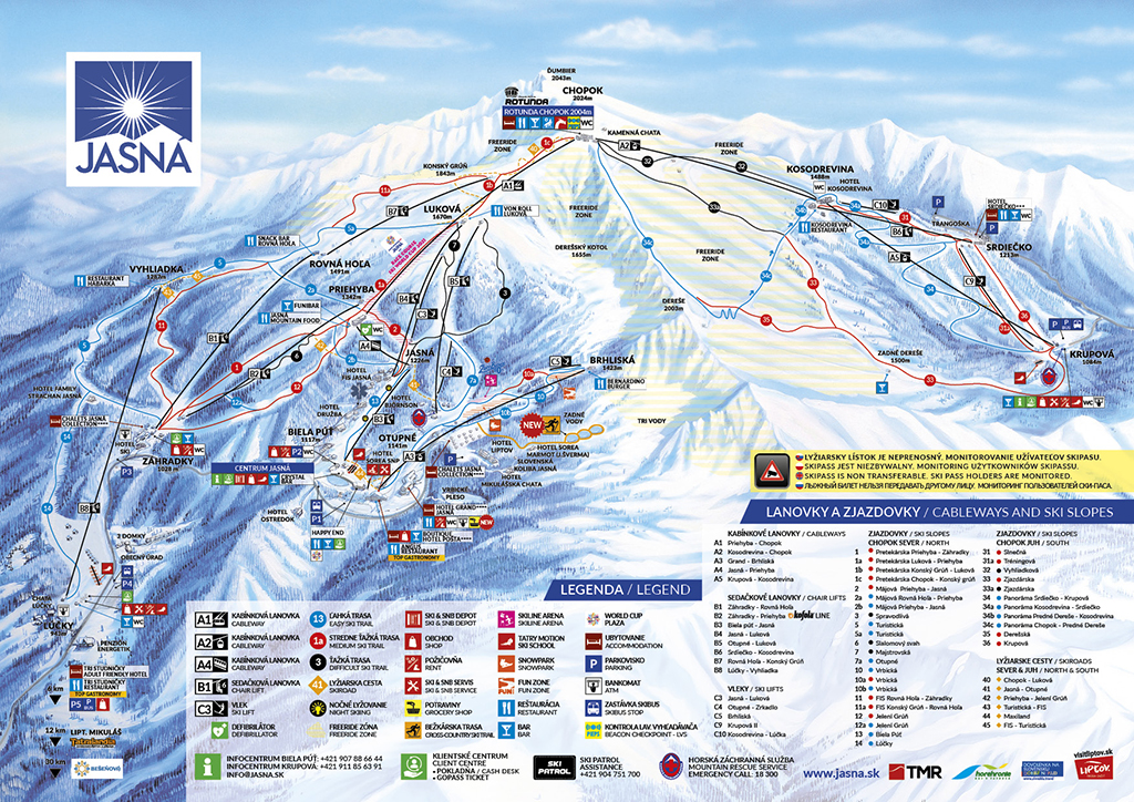 Skimap Jasna