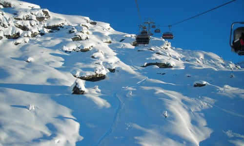 sciare al corvatsch in engadina