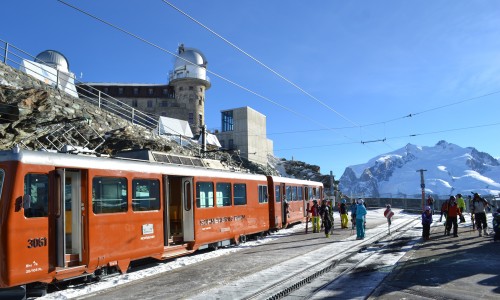 sciare in treno in svizzera