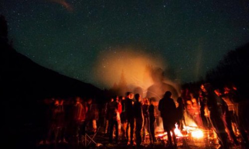 Camminata notturna e falò a Sauris