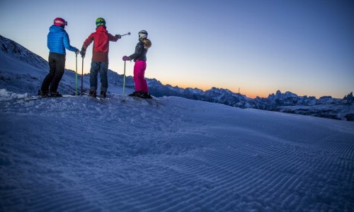 Trentinoskisunrise: Sci all’alba e colazione da re in rifugio al Col Margherita Trentinoskisunrise: Sci all’alba e colazione da re in rifugio al Col Margherita