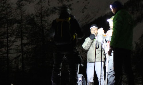 Cispolata notturna il 14.02.2020 alla scoperta del Bianco Cispolata notturna il 14.02.2020 alla scoperta del Bianco