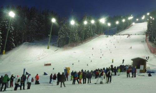 Sci notturno a Gressoney Saint Jean Sci notturno a Gressoney Saint Jean