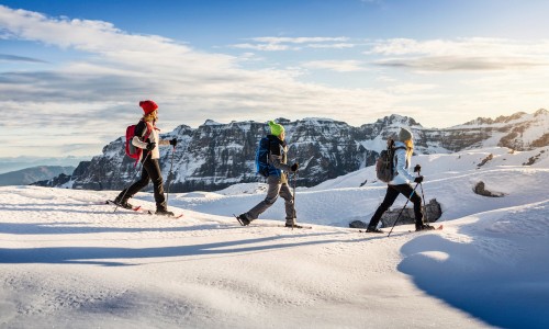 Ciaspolata a Madonna di Campiglio Ciaspolata a Madonna di Campiglio