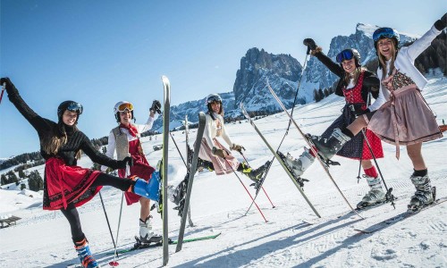Slalom all'Alpe di Siusi