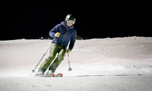 Sci notturno a Gstaad