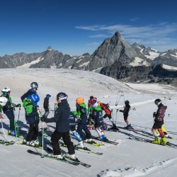 Enrico Romanzi - Valle d'Aosta - Sci estivo a Cervinia Zermatt